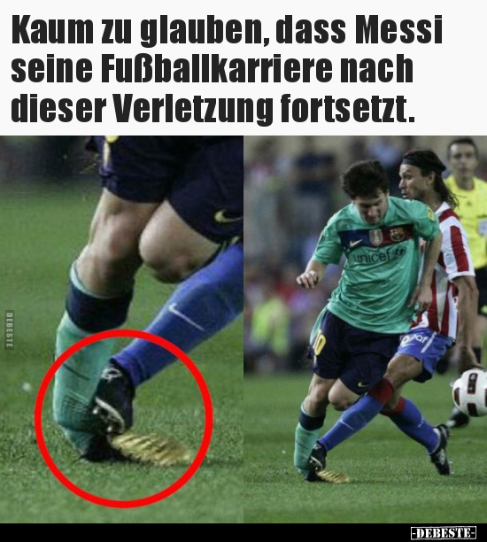 Lustige Bilder zum Thema: Laub, Fuß, Fußball