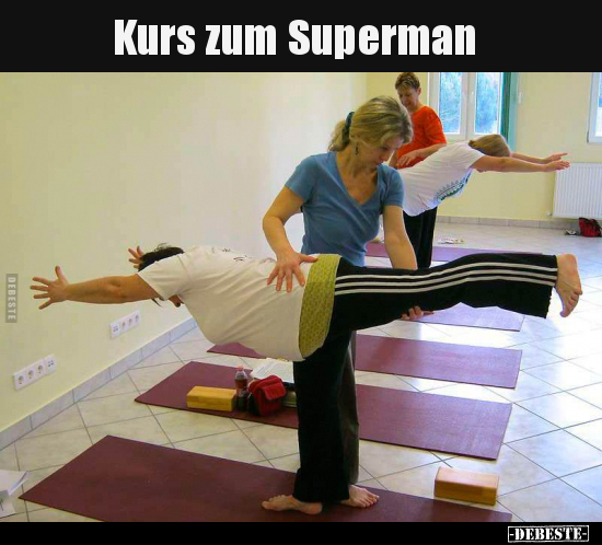Kurs zum Superman.. - Lustige Bilder | DEBESTE.de