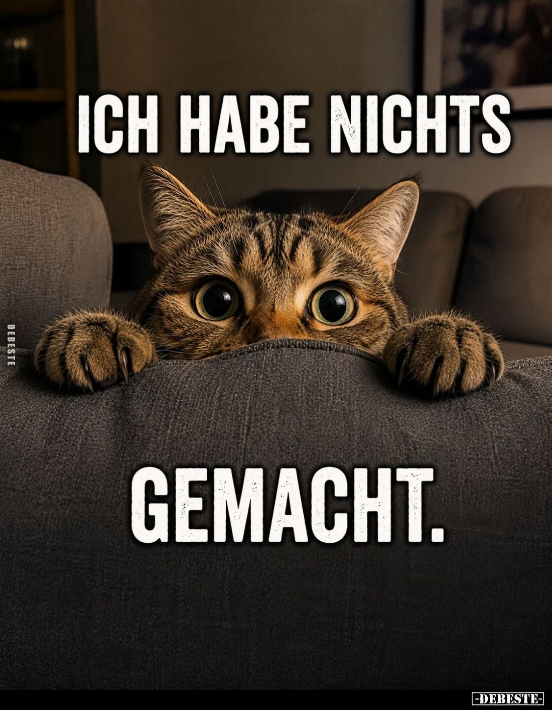 Ich habe nichts gemacht.