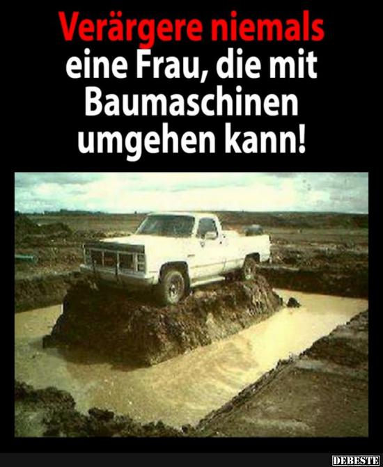 Verärgere niemals eine Frau..