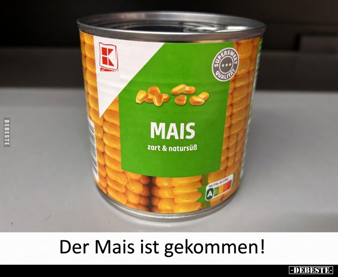 Der Mais ist gekommen!