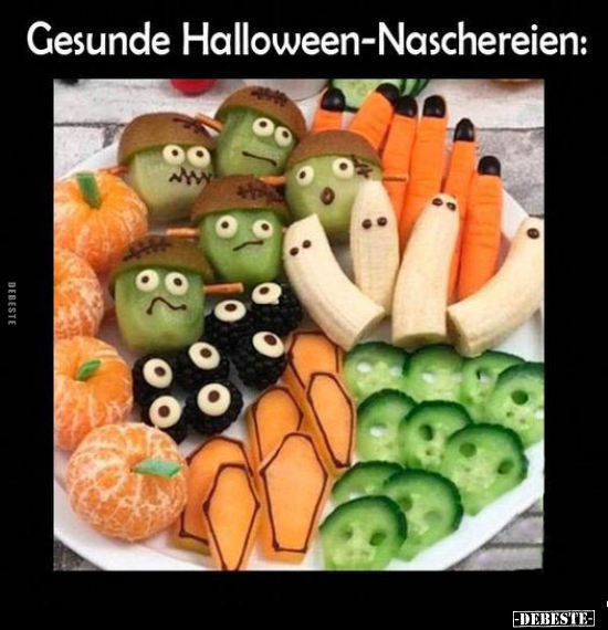 Gesunde Halloween-Naschereien.. - Lustige Bilder | DEBESTE.de