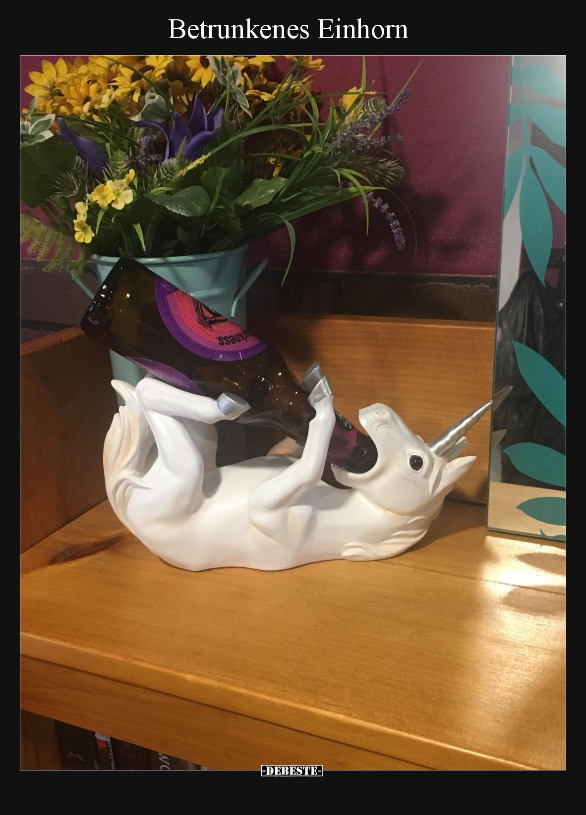Betrunkenes Einhorn