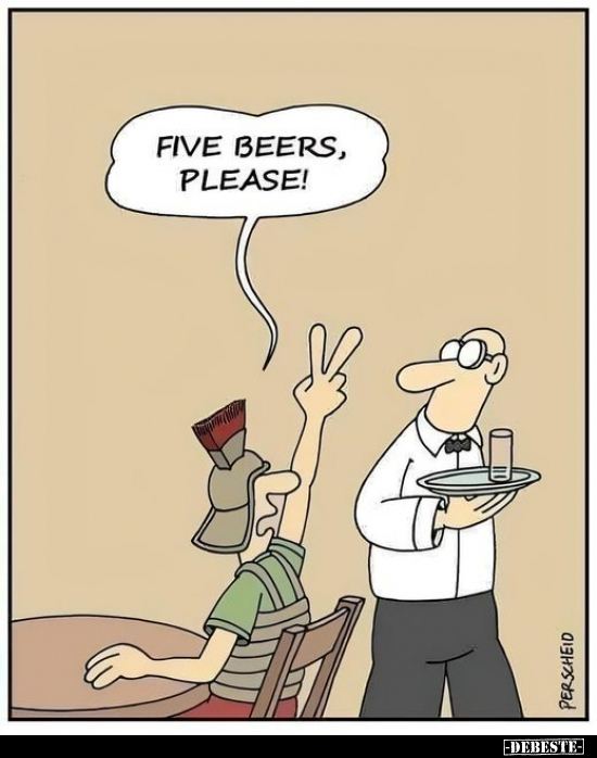 Five beers, please!.. - Lustige Bilder | DEBESTE.de