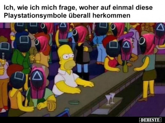 Ich, wie ich mich frage, woher auf einmal diese..