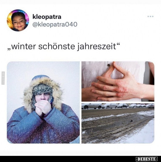 "Winter - schönste Jahreszeit".. - Lustige Bilder | DEBESTE.de