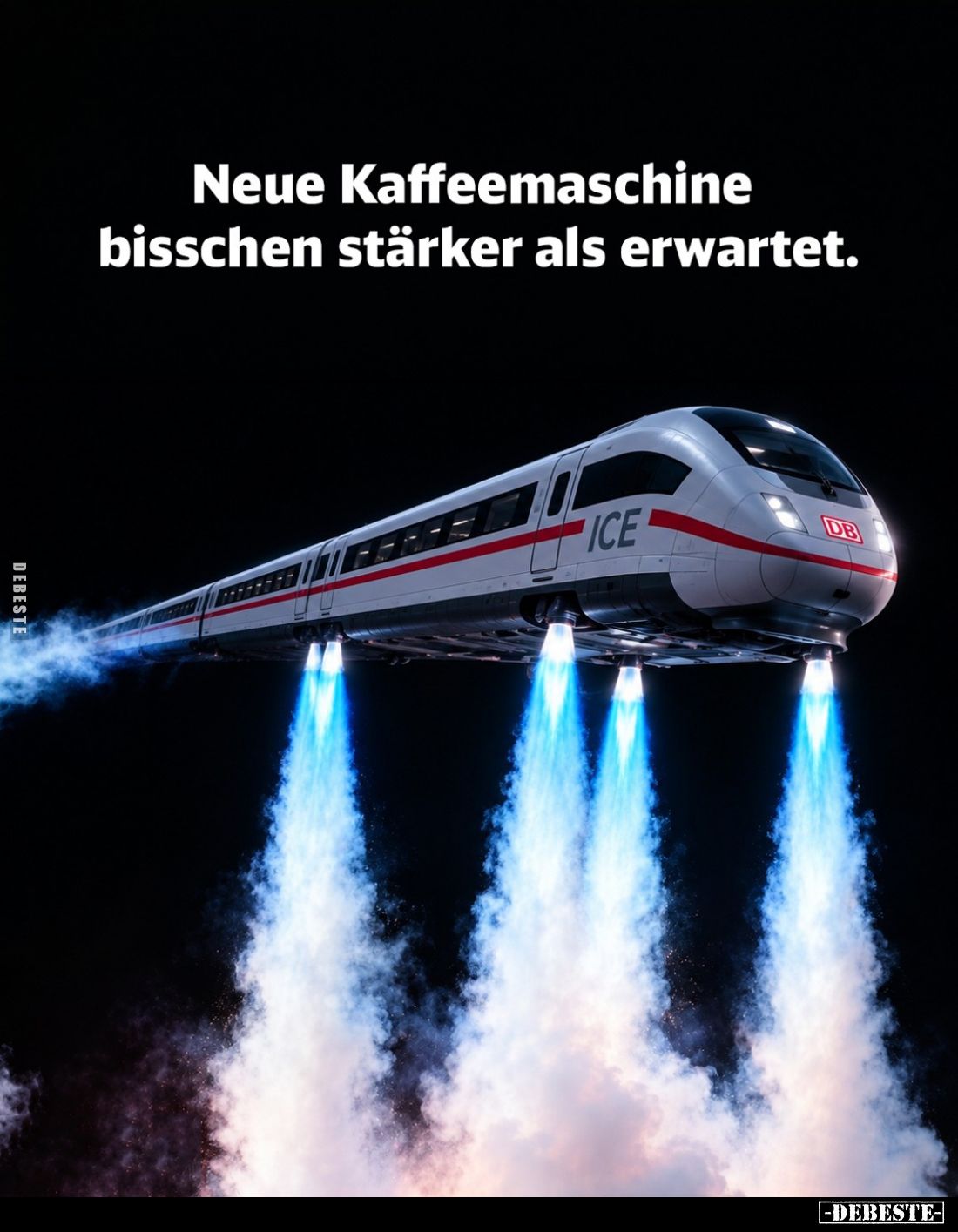 Neue Kaffeemaschine
bisschen stärker als erwartet.