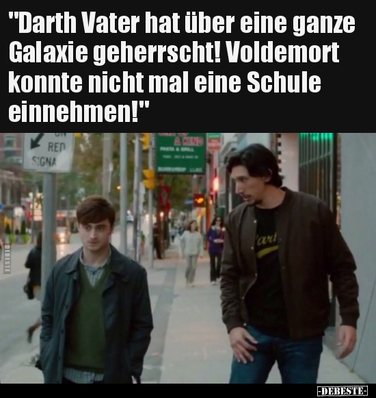 "Darth Vater hat über eine ganze Galaxie geherrscht!.." - Lustige Bilder | DEBESTE.de