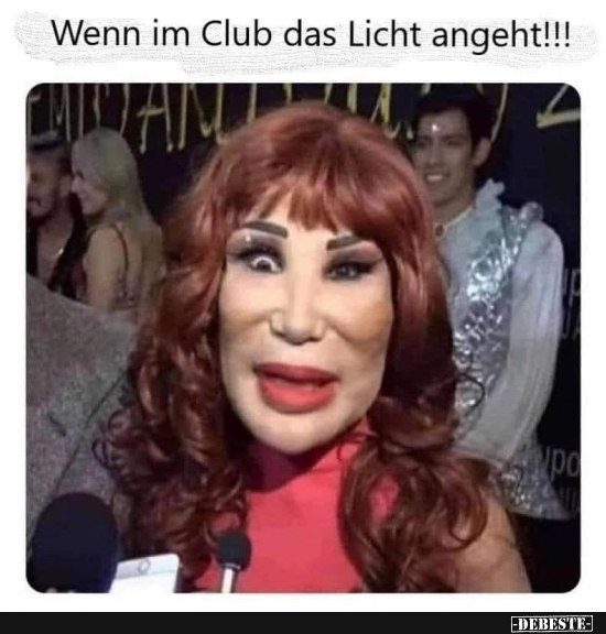 Wenn im Club das Licht angeht - Lustige Bilder | DEBESTE.de