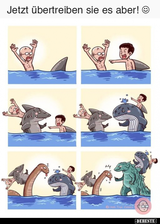 Jetzt übertreiben sie es aber!