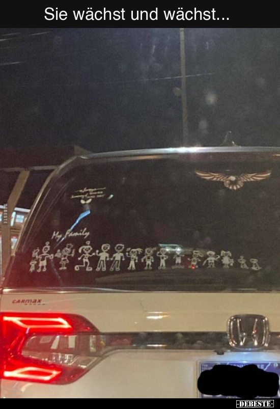 Sie wächst und wächst...