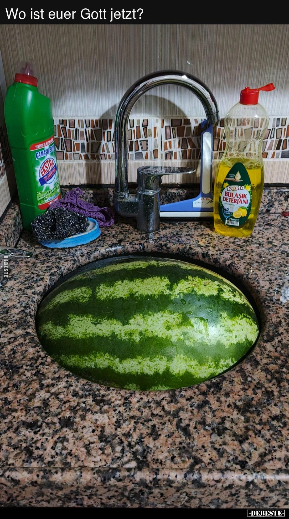 Wo ist euer Gott jetzt?..