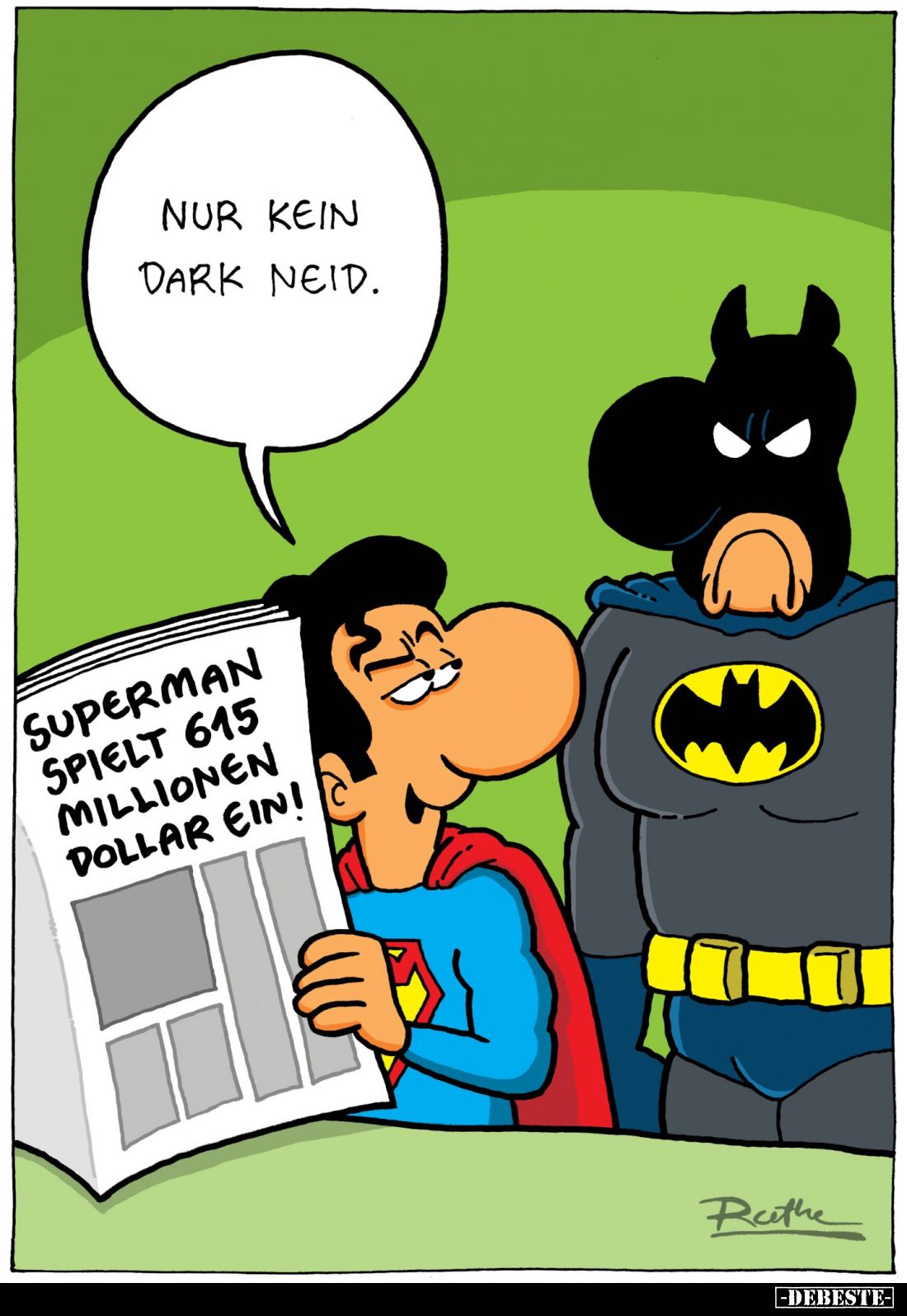 Nur kein dark Neid.