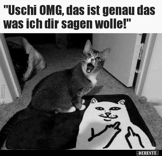 "Uschi OMG, das ist genau das was ich dir sagen wolle!".. - Lustige Bilder | DEBESTE.de