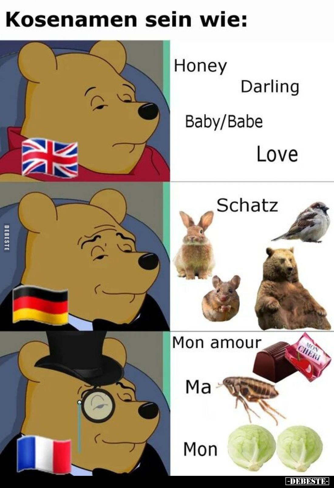 Kosenamen sein wie.. - Lustige Bilder | DEBESTE.de