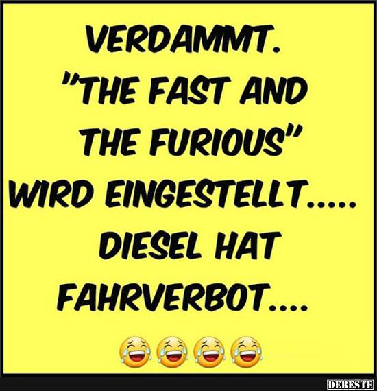 Verdammt. "The Fast and the Furious" wird eingestellt.. - Lustige Bilder | DEBESTE.de
