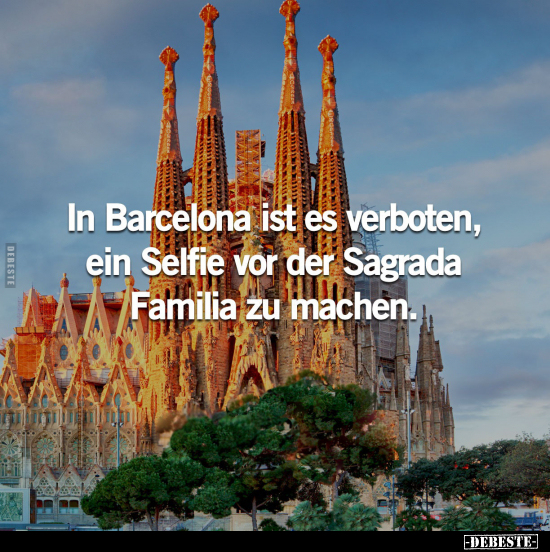 In Barcelona ist es verboten.. - Lustige Bilder | DEBESTE.de