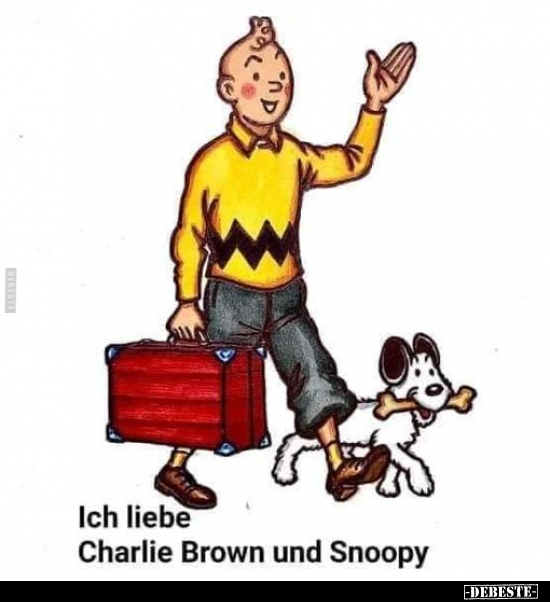Ich liebe Charlie Brown und Snoopy.. - Lustige Bilder | DEBESTE.de