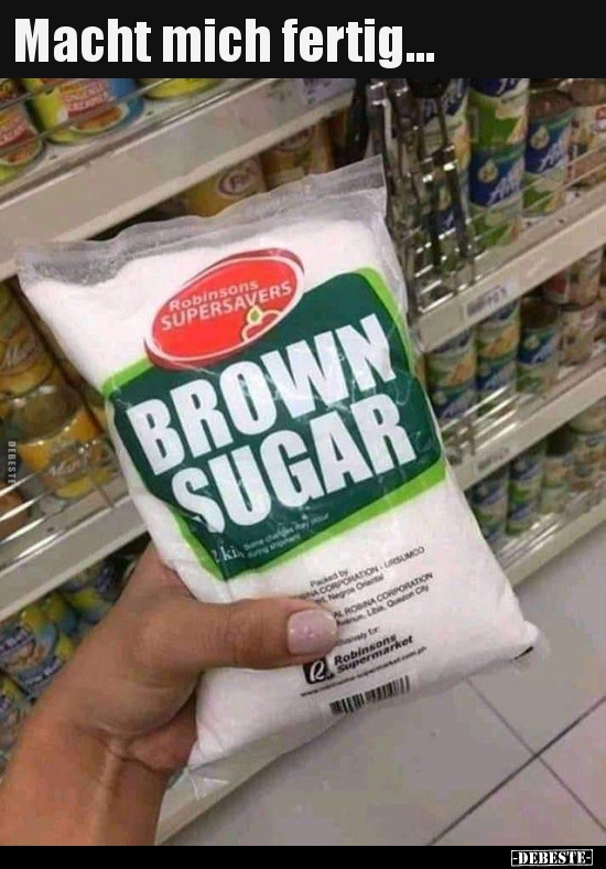 Macht mich fertig...