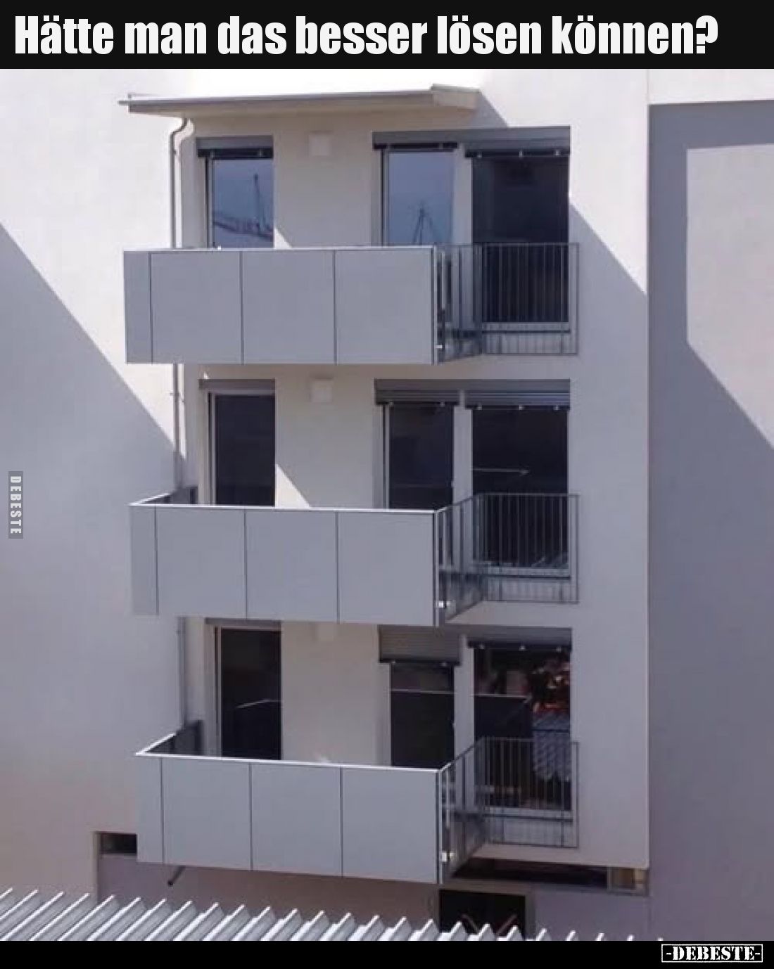 Hätte man das besser lösen können?