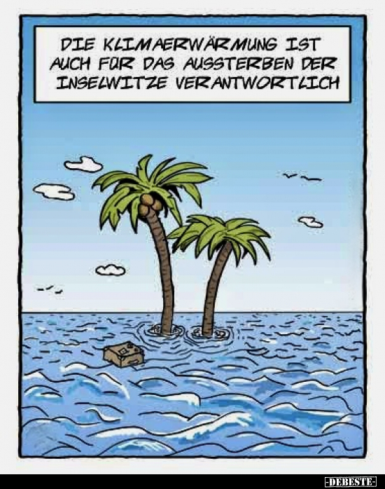 Die Klimaerwärmung ist auch für das Aussterben der.. - Lustige Bilder | DEBESTE.de
