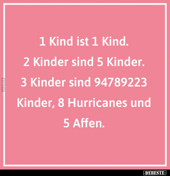 Kinder, Affen