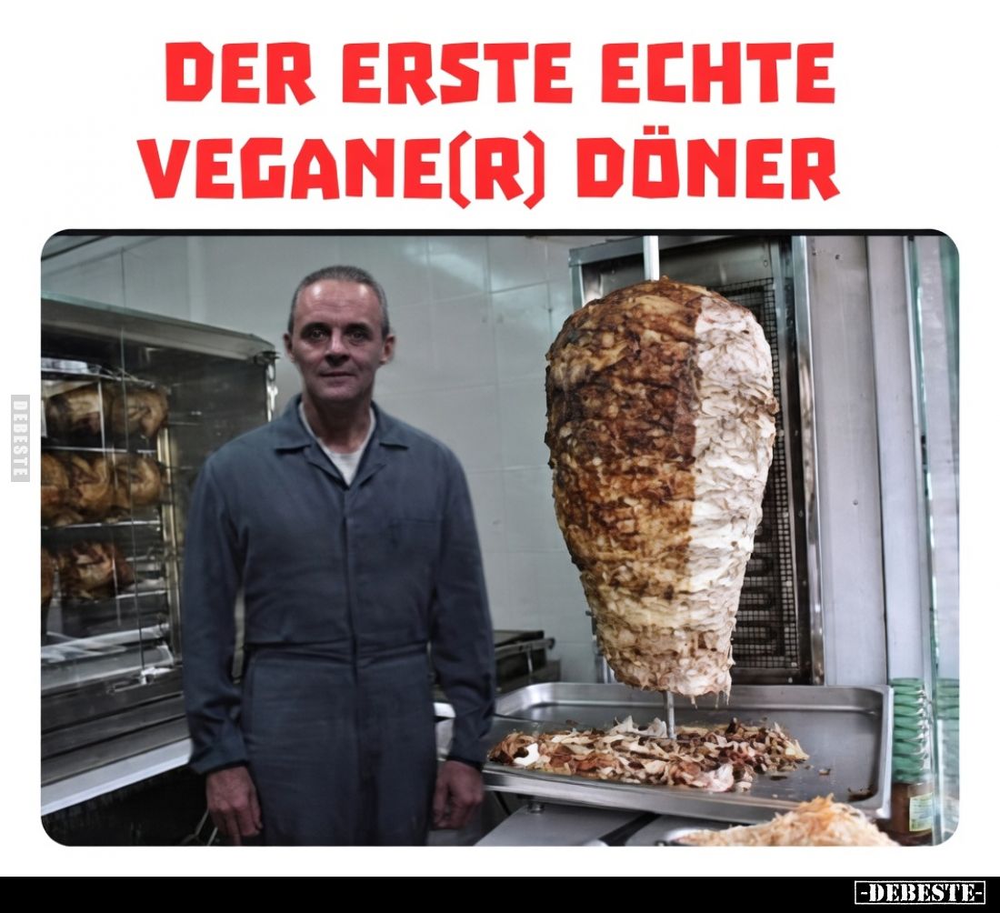 Der erste echte
vegane(r) Döner