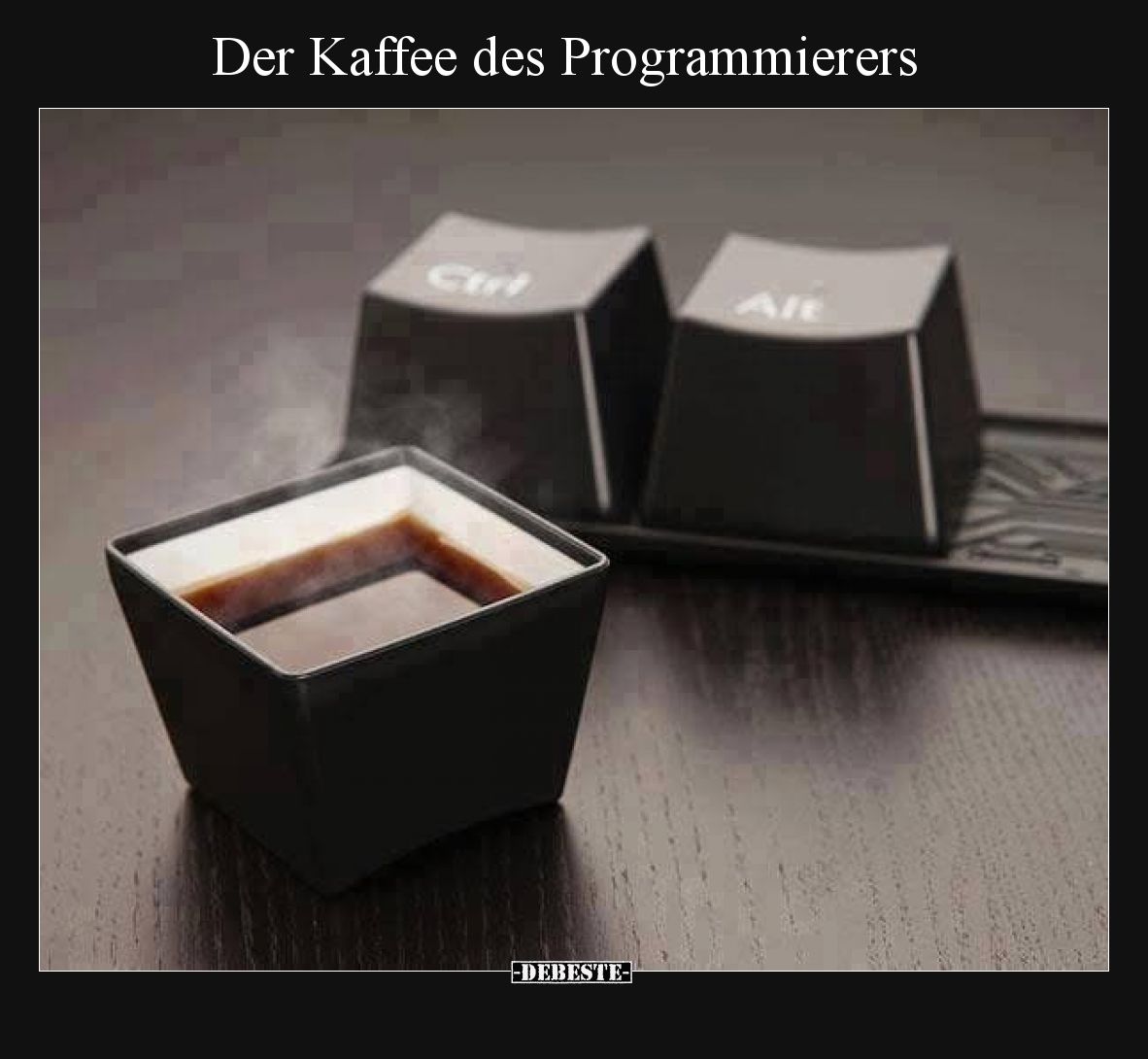 Der Kaffee des Programmierers