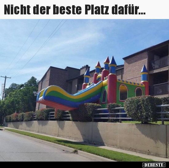 Nicht der beste Platz dafür... - Lustige Bilder | DEBESTE.de