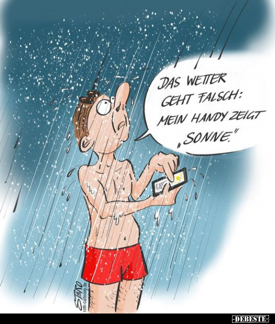 Das Wetter geht falsch.. - Lustige Bilder | DEBESTE.de