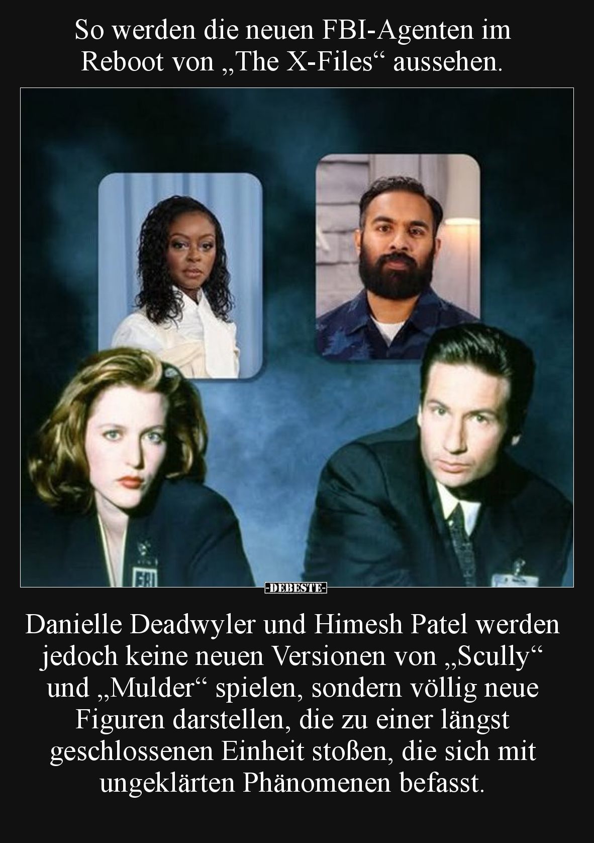 So werden die neuen FBI-Agenten im Reboot von "The.." - Lustige Bilder | DEBESTE.de