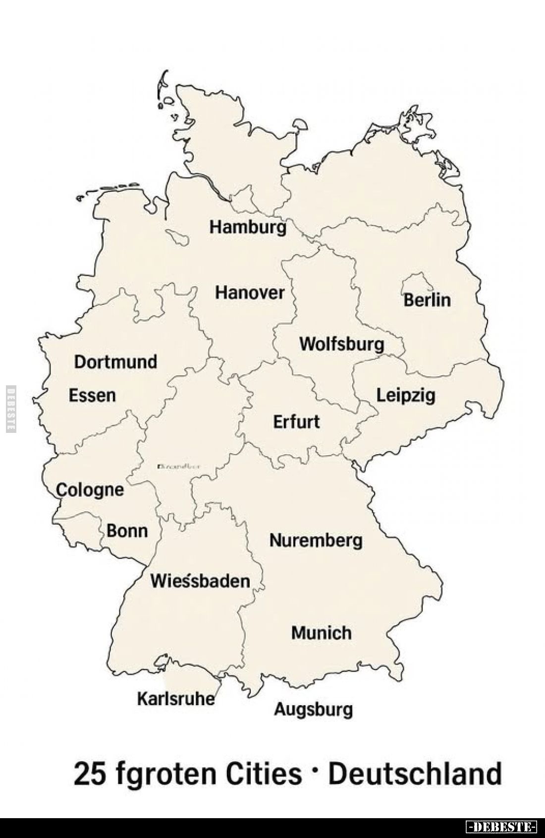 25 fgroten Cities - Deutschland.