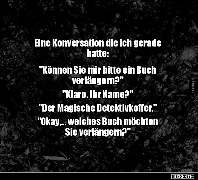 Eine Konversation die ich gerade hatte.. - Lustige Bilder | DEBESTE.de