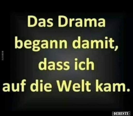 Das Drama begann damit.. - Lustige Bilder | DEBESTE.de