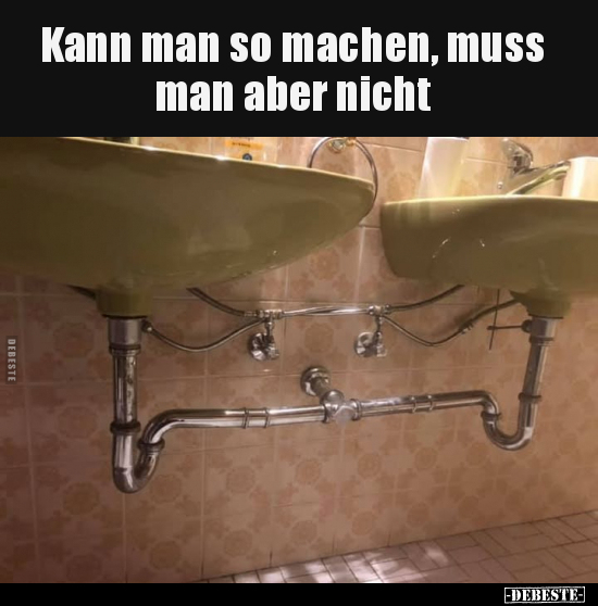 Kann man so machen, muss man aber nicht