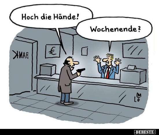 Hoch die Hände!.. - Lustige Bilder | DEBESTE.de