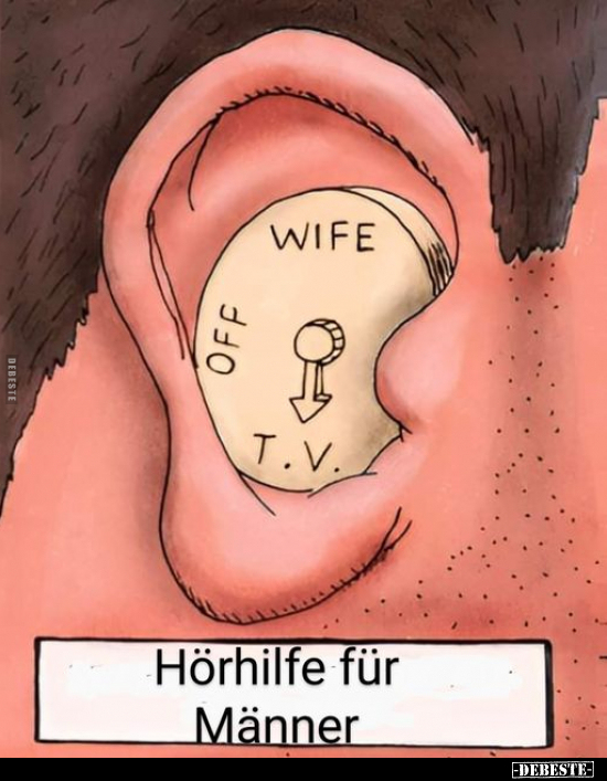 Hörhilfe für Männer.. - Lustige Bilder | DEBESTE.de