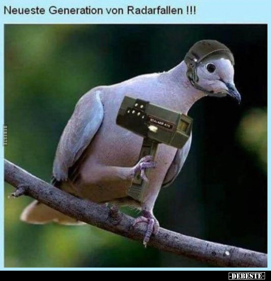 Neueste Generation von Radarfallen!!!.. - Lustige Bilder | DEBESTE.de