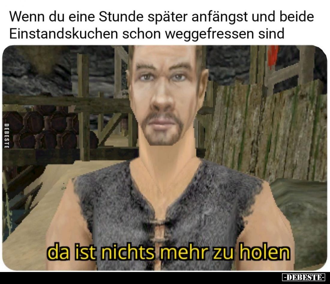 Wenn du eine Stunde später anfängst und beide Einstandskuchen schon weggefressen sind
-
da ist nichts mehr zu holen