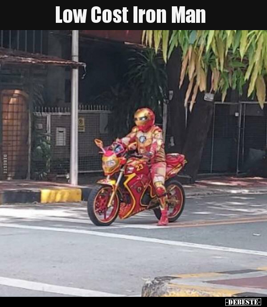 Low Cost Iron Man..