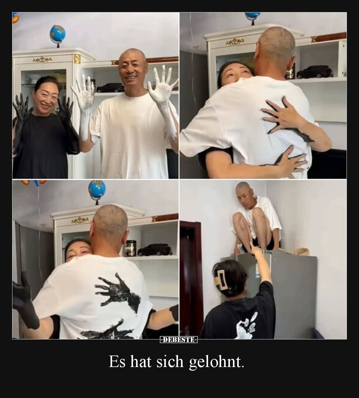 Es hat sich gelohnt.