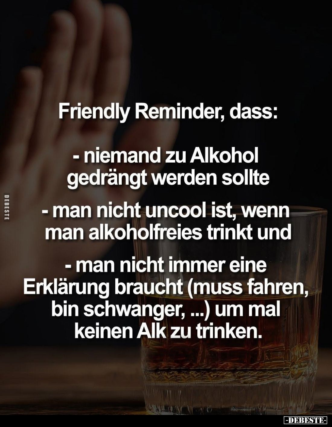 Friendly Reminder, dass... - Lustige Bilder | DEBESTE.de