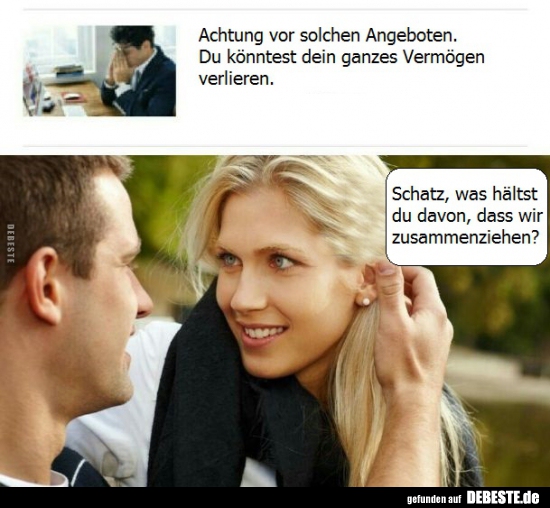 Achtung vor solchen Angeboten. Du könntest dein ganzes..
