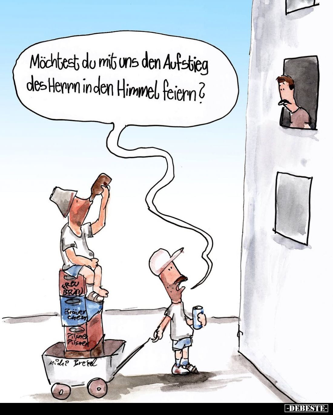 Möchtest du mit uns den Aufstieg des Herrn in den Himmel feiern?