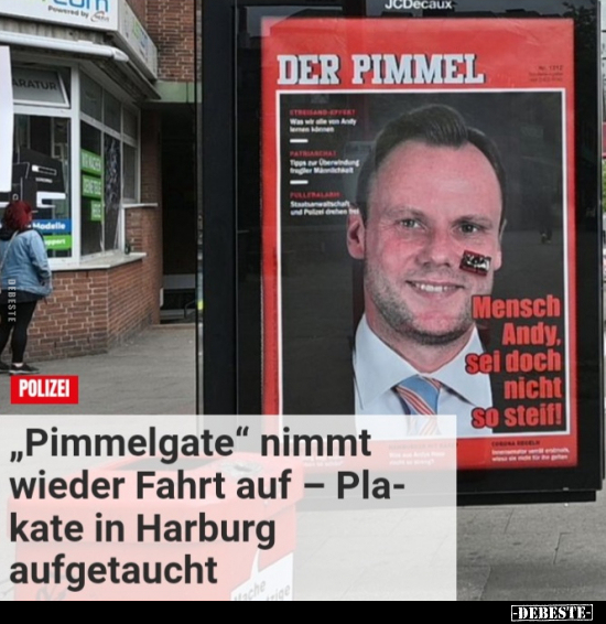 "Pimmelgate" nimmt wieder Fahrt auf - Plakate in Harburg.. - Lustige Bilder | DEBESTE.de