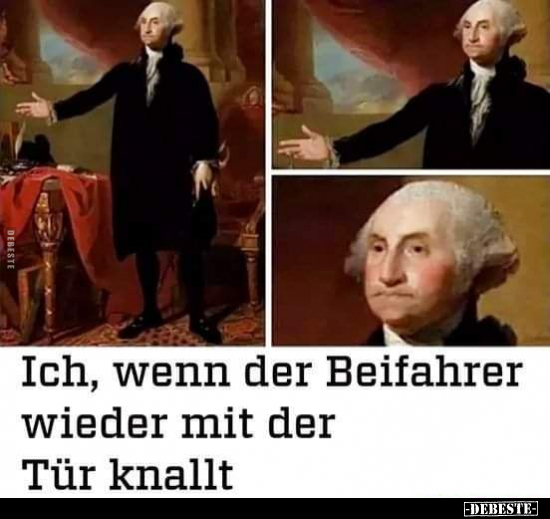 Ich, wenn der Beifahrer wieder mit der Tür knallt.. - Lustige Bilder | DEBESTE.de