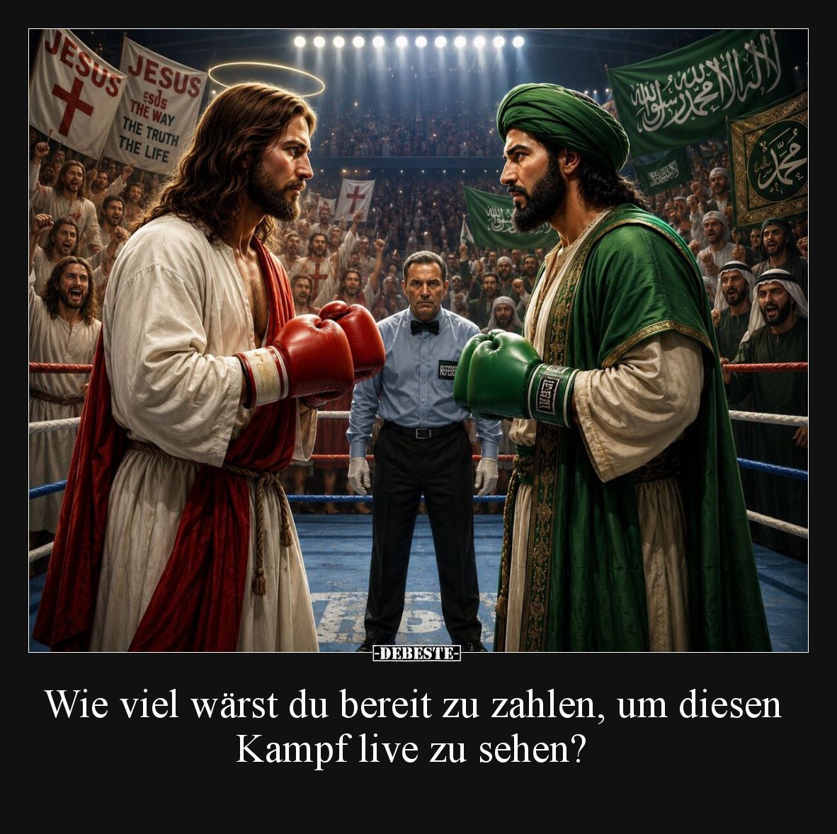 Wie viel wärst du bereit zu zahlen, um diesen Kampf live zu sehen?