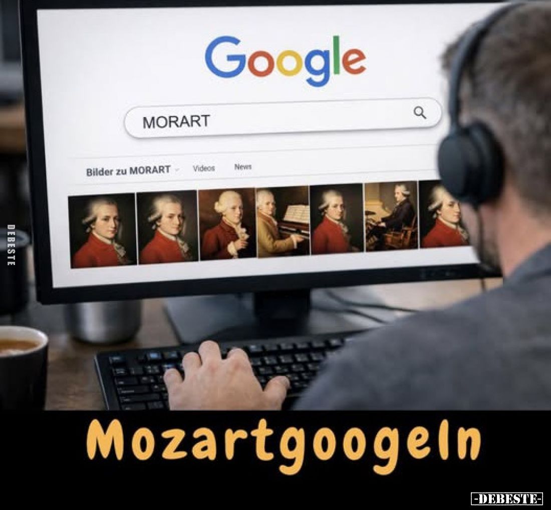 Mozartgoogeln.