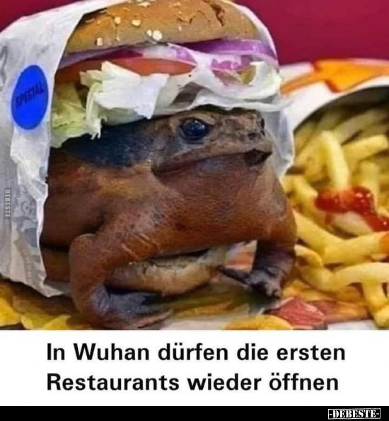 In Wuhan dürfen die ersten Restaurants wieder öffnen.. - Lustige Bilder | DEBESTE.de