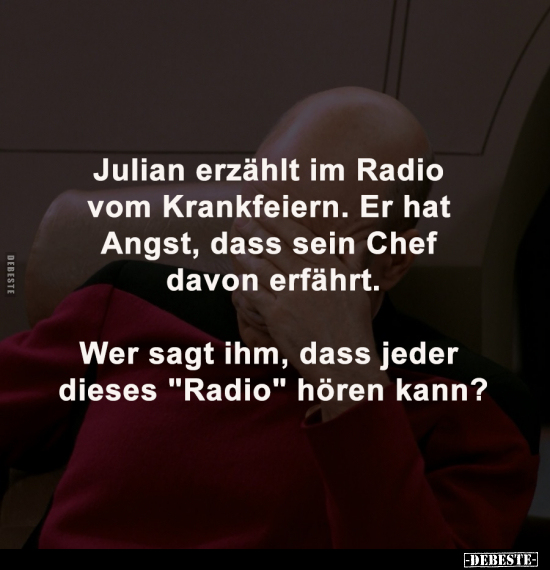 Radio, Angst, Chef